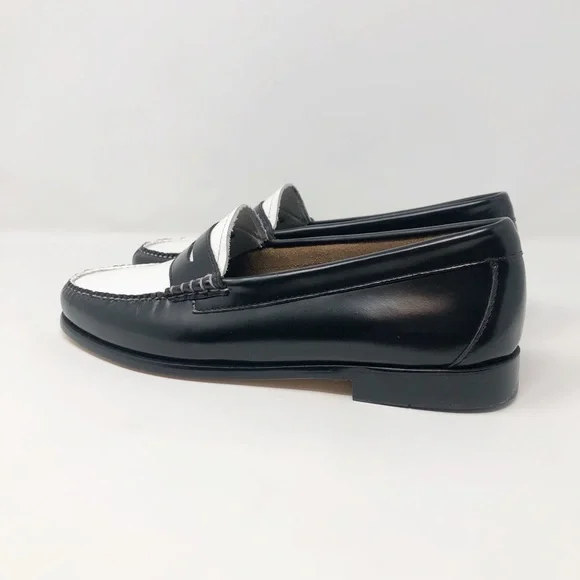 Madewell Black and White Loafers - Picture 4 of 8